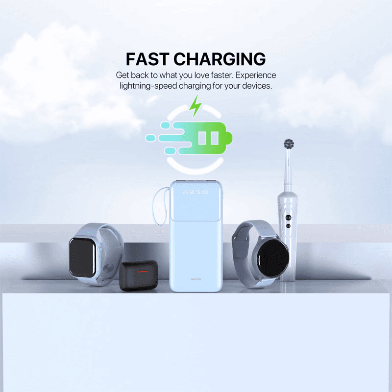 Повербанк Fantech S3 10000mAh 10W синий - Power bank