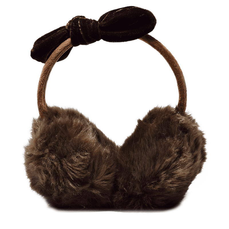 Slusalice KEEKA Earmuff U-10 boja black, white, brown - Zicne slusalice
