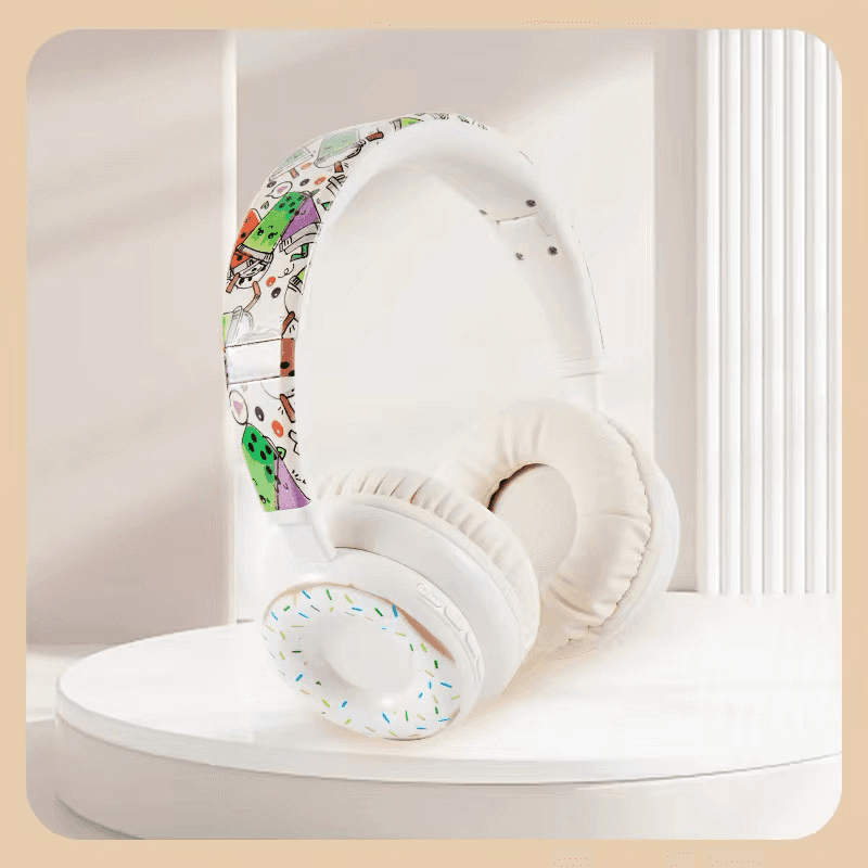 Bluetooth slusalice KE33 boja pink, white, blue - Bežične slušalice