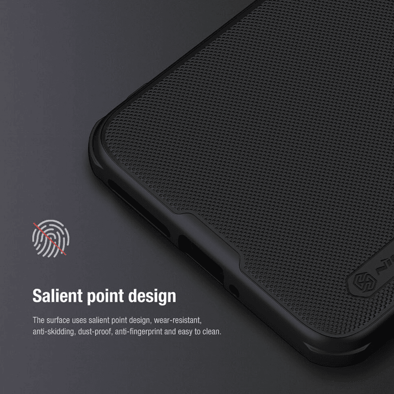 Maska Nillkin Super Frosted Shield Pro za Xiaomi 14 Pro boja black, blue - Maske za telefone