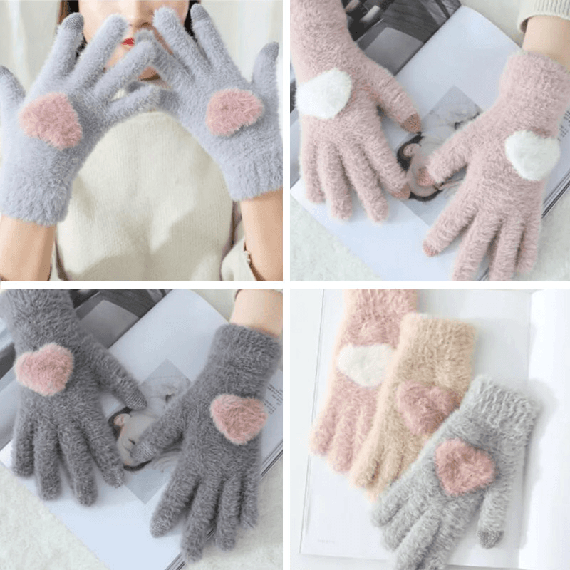 Перчатки для сенсорного экрана GENTLE белые - Dodatna oprema