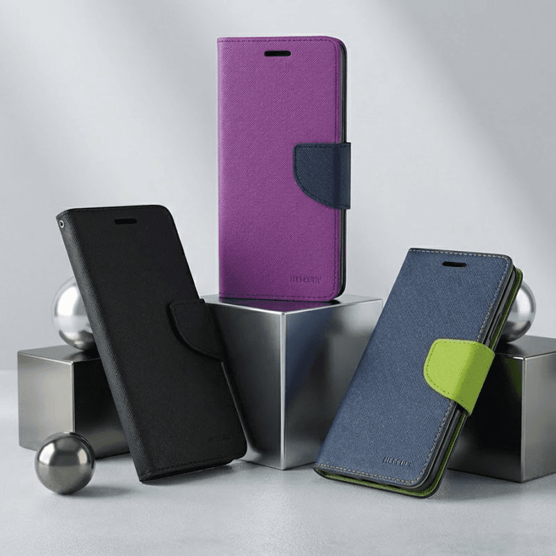 Maska na preklop Mercury za Honor X5c/ Honor X5c Plus boja black, purple, dark_blue - Maske za telefone