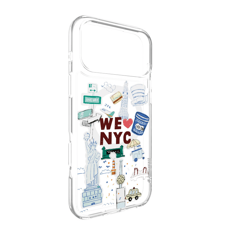Чехол Mag Case SwitchEasy Pattern New York для iPhone 17 Pro - Maske za telefone