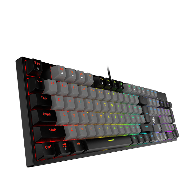 Механическая клавиатура Gaming Fantech MK886 RGB Atom чёрный (Red switch) - Periferija