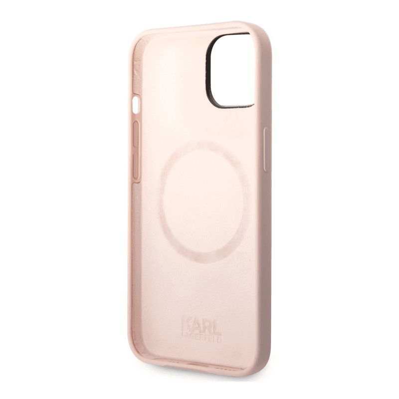 Karl Lagerfeld case and Choupette Liquid Silicone for iPhone 14 Plus black. - Maske za telefone