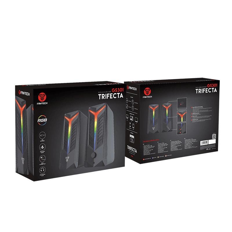 Laptop zvucnici Fantech GS301 Trifecta crni - Audio oprema