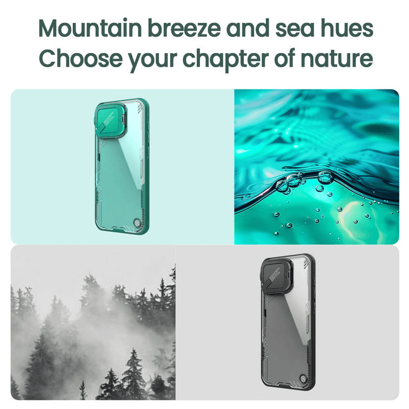 Nillkin case Iceblade Prop for iPhone 16 Pro black - Maske za telefone