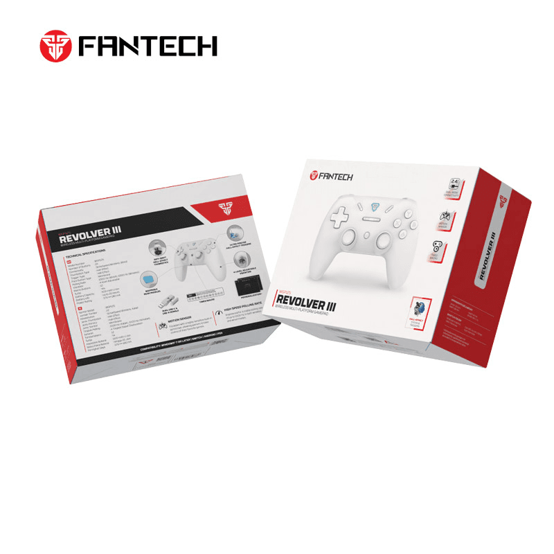 Joypad wireless Fantech WGP12S Revolver III boja white, black, gray - Gejmpad za PS5