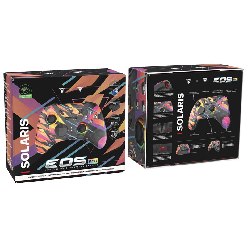 Joypad wireless Fantech WGP15 EOS PRO multiplatform RGB rinbow - Gejmpad za PS5
