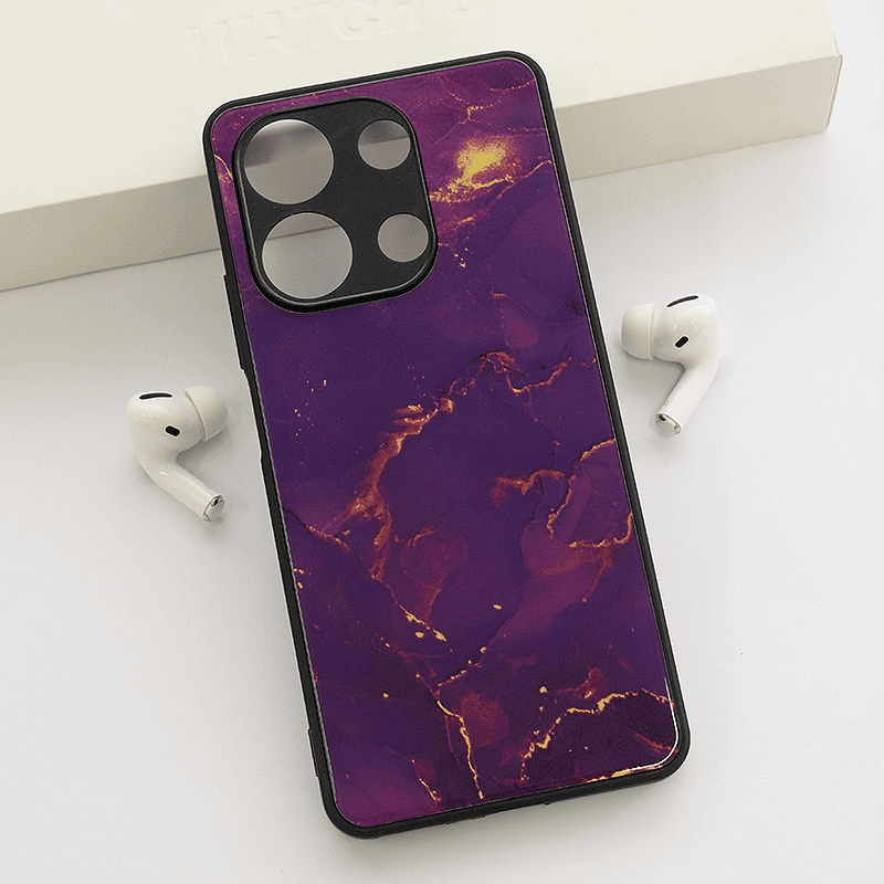 Чехол Marble Glaze для Xiaomi Redmi Note 13 4G (EU) Tip1 - Maske za telefone
