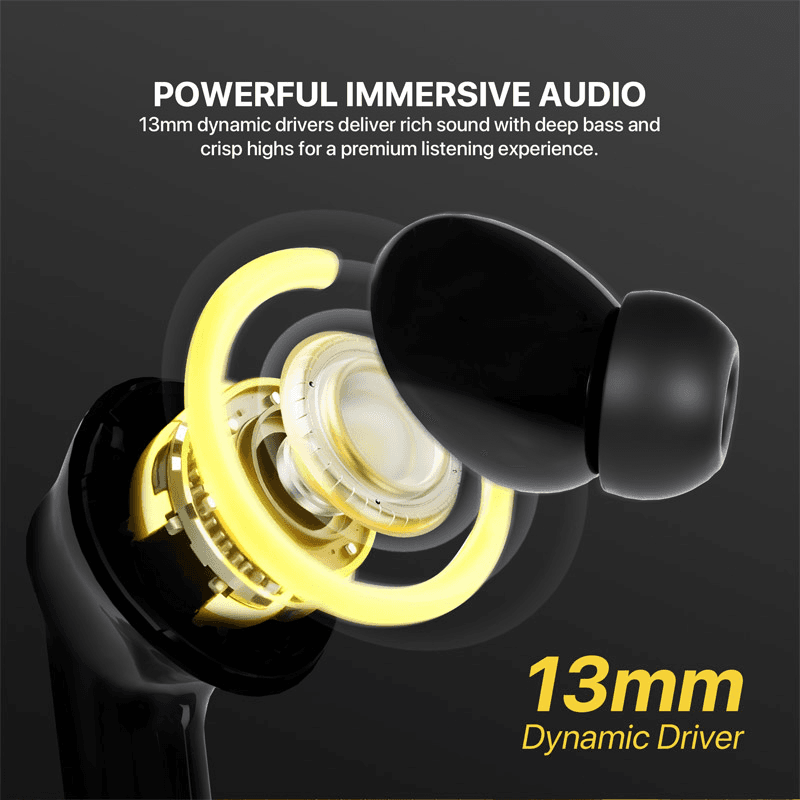 Bluetooth slusalice Fantech FT20 Groove ANC crne - Gaming slušalice