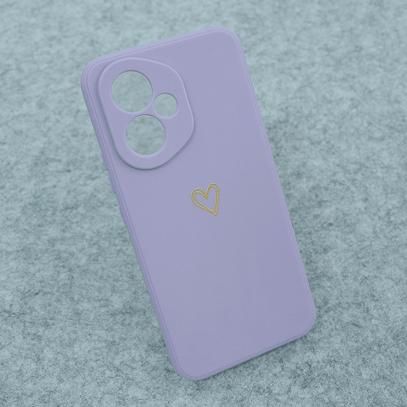 Maska Golden Heartbeat za Honor 400 boja purple, blue, pink - Maske za telefone