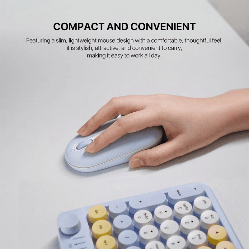 Combo mis tastatura wireless Fantech WK-899 GO mochi101 boja yellow, blue - Periferija