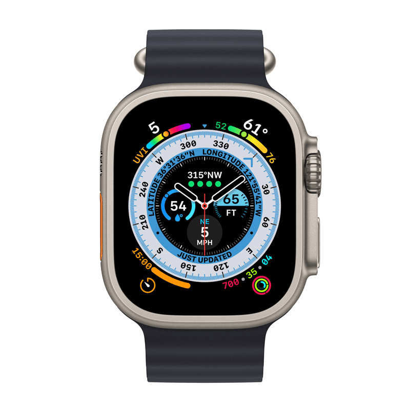 Narukvica za Apple Watch Ultra Ocean Band 49/ 45/ 44/ boja black, white, red velicina 42mm - Satovski dodaci