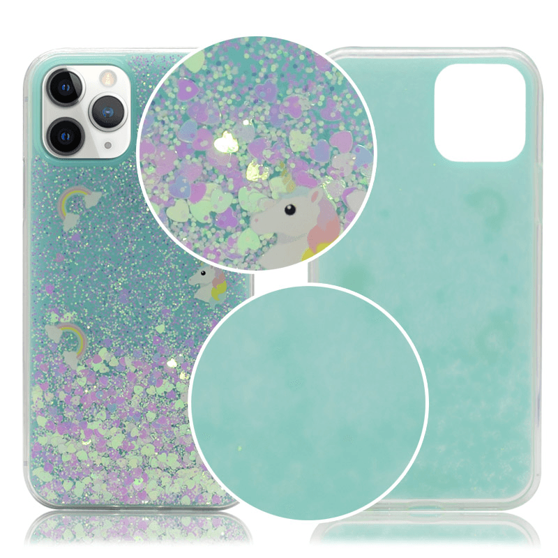 Maska Platina Unicorn za iPhone 11 Pro boja svetlo roze, turquoise, black - Maske za telefone
