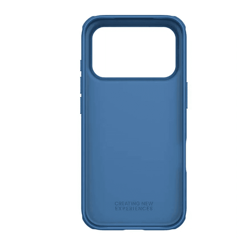 Чехол Nillkin Super Frosted Shield Pro для iPhone 17 Pro Max (без отверстия для logo) прозрачный чёрный - Maske za telefone