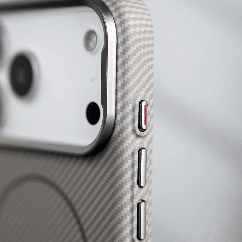 Mag case Case Kevlar Ultra Thin for iPhone 17 Pro Max black - Maske za telefone