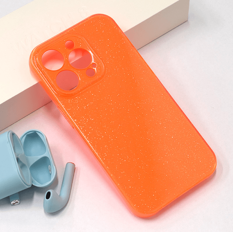 Чехол Flash Crystal для iPhone 14 Pro фиолетовый. - Maske za telefone