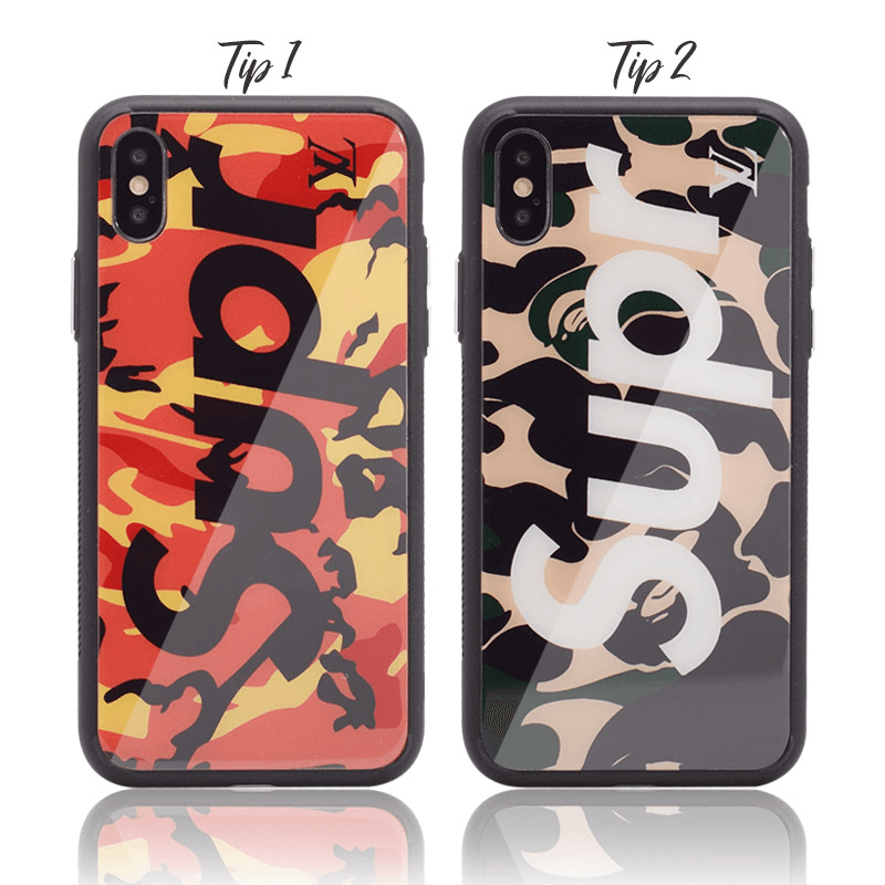 Чехол Supreme print для iPhone X/ XS Tip2 - Maske za telefone