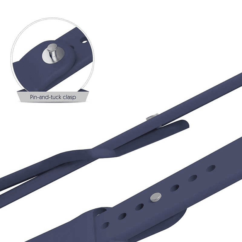 Narukvica za Apple Watch Silicone Strap S/ M 38/ 40/ boja dark blue, light yellow, light blue, red, light red, orange, navy, blue, dark green velicina 41mm - Satovski dodaci