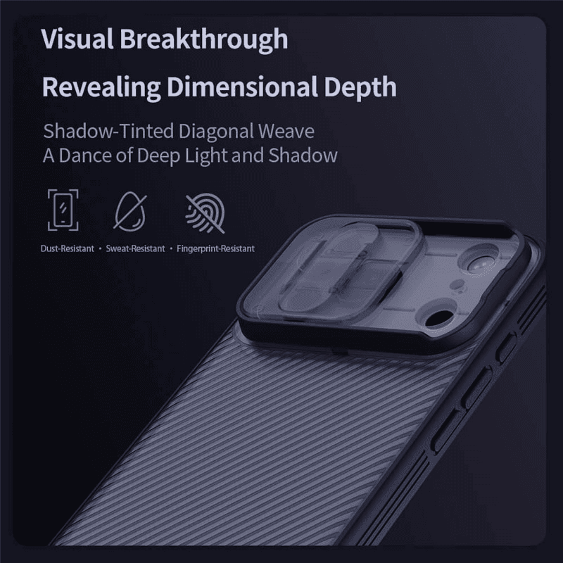 Nillkin case CamShield Pro for iPhone 17 Pro black - Maske za telefone
