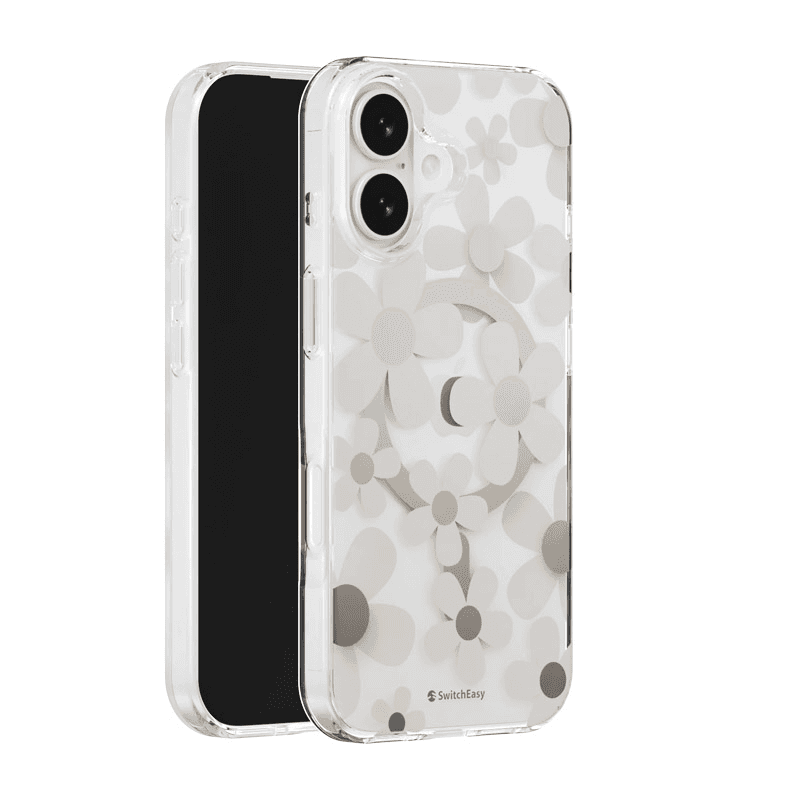 Maska Mag Case SwitchEasy Fleur za iPhone 17 boja white, pink, gold - Maske za telefone