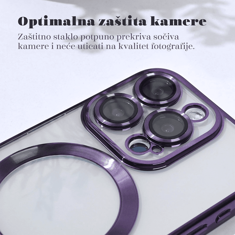 Чехол Mag Case Electro для iPhone 16 Pro Max чёрный - Maske za telefone