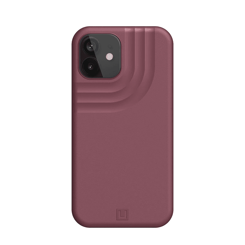 Maska UAG Anchor za iPhone 12 mini boja black, svetlo siva, dark_red - Maske za telefone