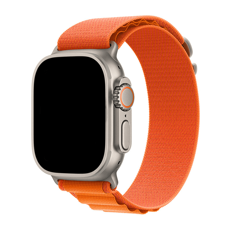 Narukvica za Apple Watch Ultra Strap Alpine Loop 42/ 44/ 45/ L boja orange, black, blue, indigo velicina 49mm - Satovski dodaci
