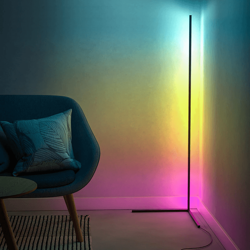 Podna lampa RGB SJ-RFL01 bela - Stona lampa