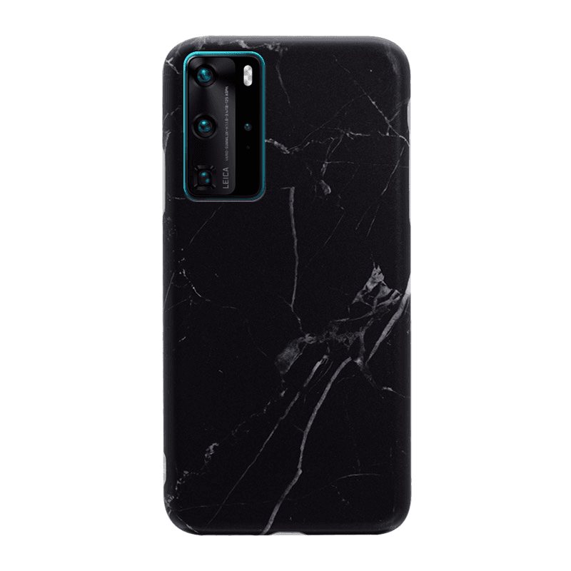Case Marble for Huawei P40 Pro black - Maske za telefone