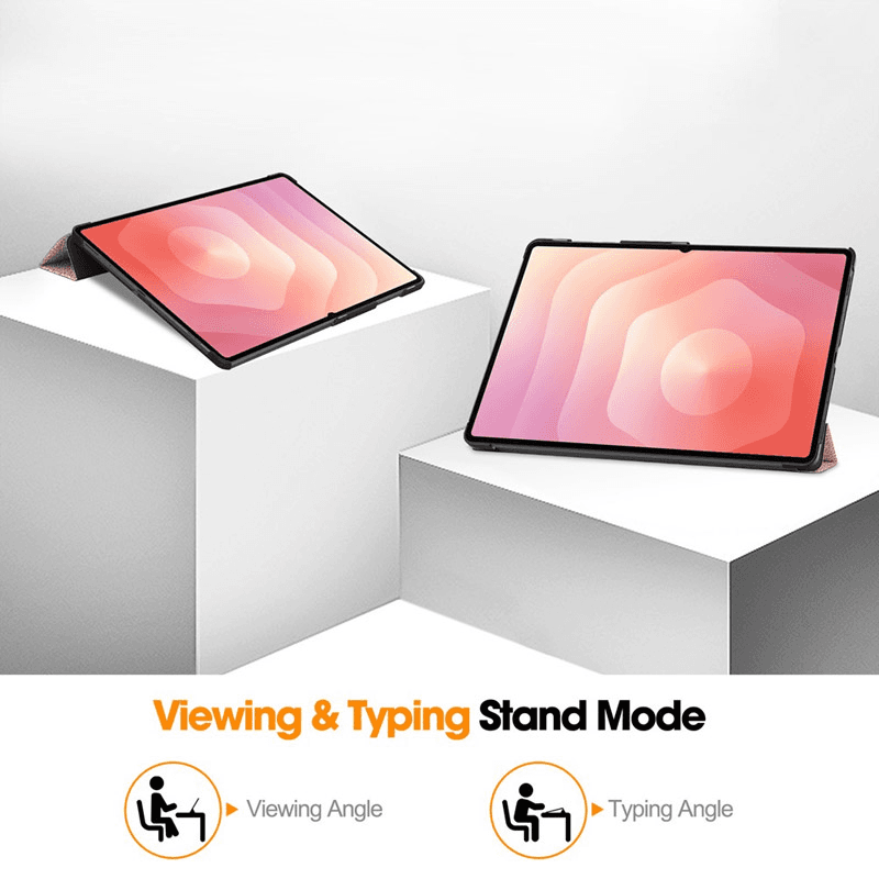 Чехол-книжка Tablet Stripes для Samsung Tab S11 Ultra/ X930B чёрный - Tableti