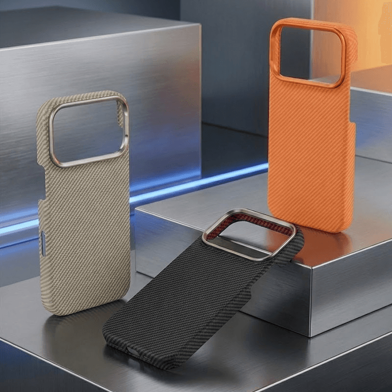 Maska Mag Case Kevlar Defender za iPhone 17 Pro boja black, gray, orange - Maske za telefone