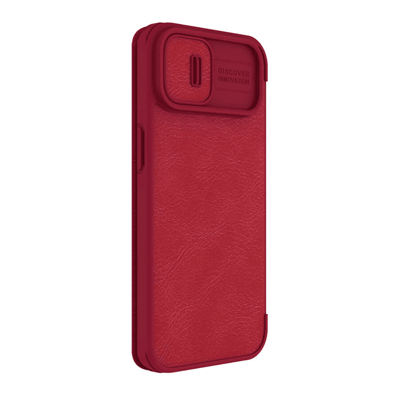 Чехол-книжка Nillkin Qin Pro для iPhone 14 Plus чёрный - Maske za telefone