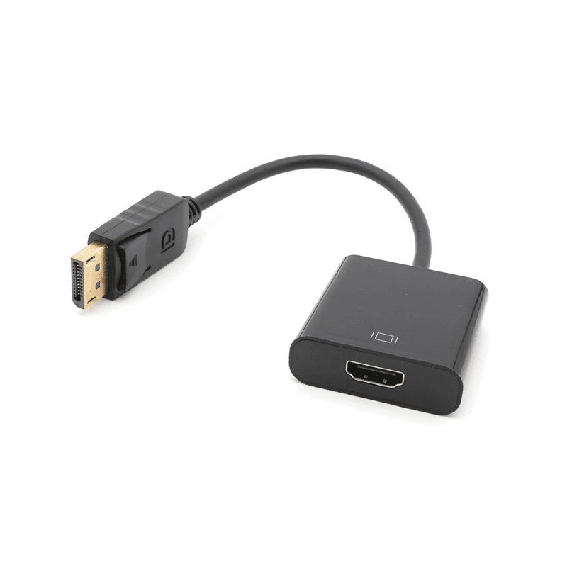 Адаптер DP на HDMI JWD-DP04 чёрный - Кабели и адаптеры для ПК