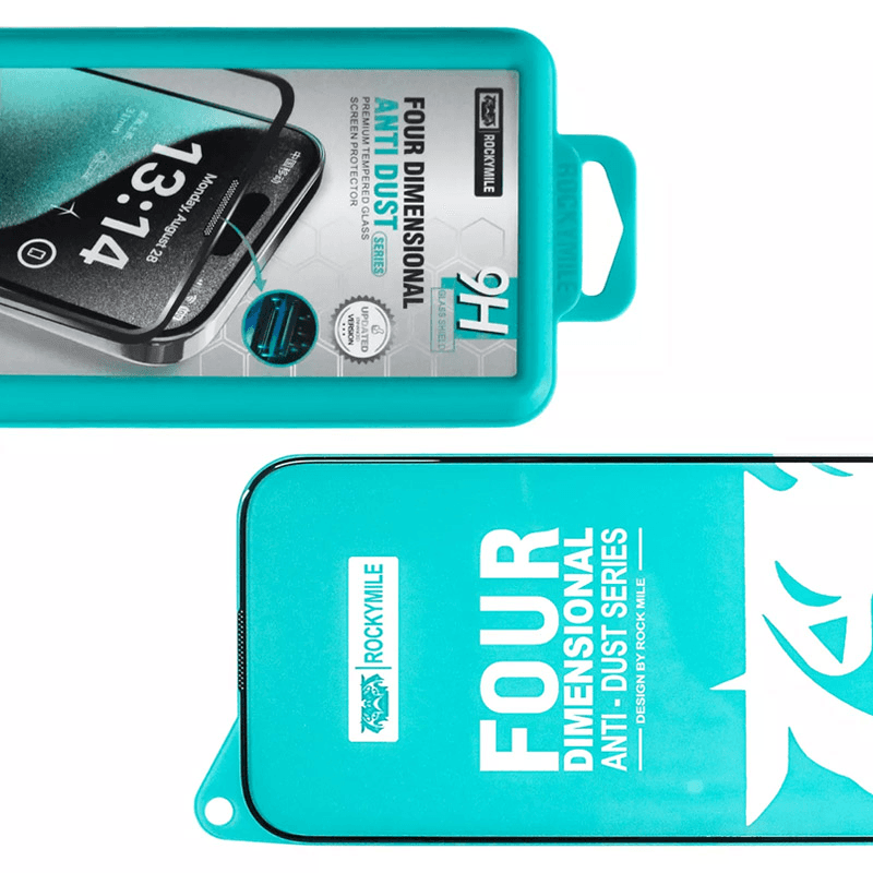 Screen protector RockyMile 9H Anti Dust for iPhone 15 Pro Max - Zaštitno staklo