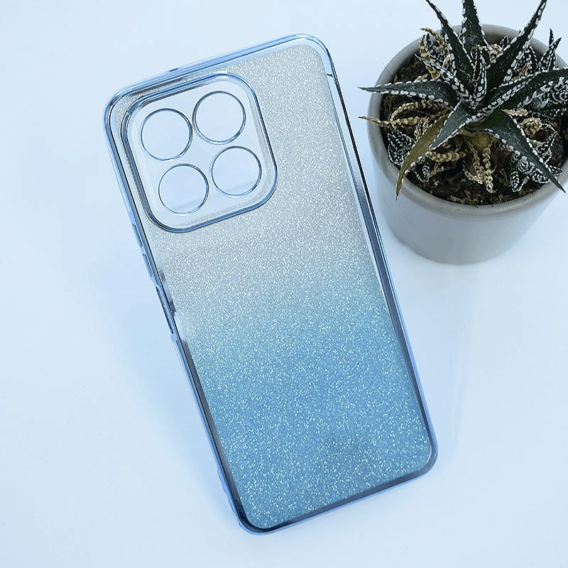 Чехол Shiny Frame для Honor X6b синий - Maske za telefone
