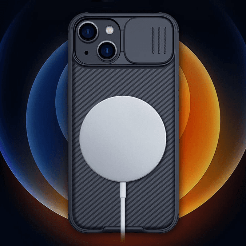 Чехол Nillkin CamShield Pro Magnetic для iPhone 15 синий - Maske za telefone