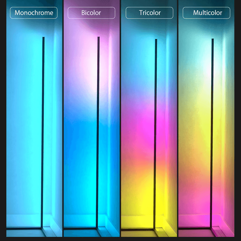 Podna lampa RGB SJ-RFL01 bela - Stona lampa