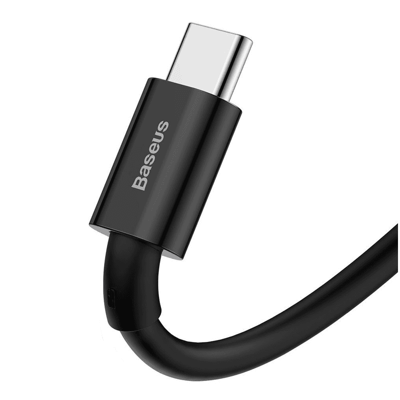 Кабель Baseus Superior Series Fast Charging на Type-C USB 66W чёрный 1m - Punjači i kablovi