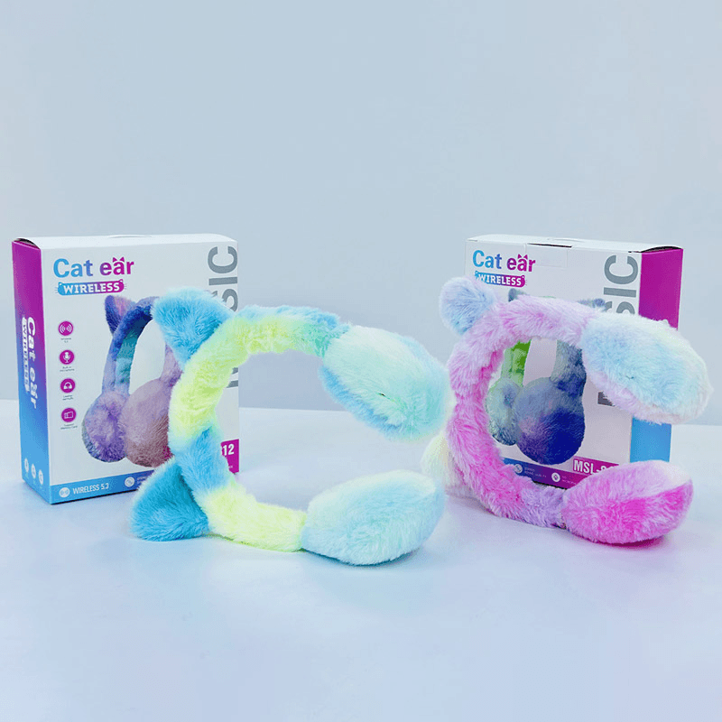 Bluetooth наушники Earmuff MSL-812 розовый - Bežične slušalice