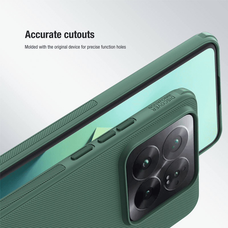 Maska Nillkin Super Frosted Shield Pro za Xiaomi 14 Pro boja black, blue - Maske za telefone