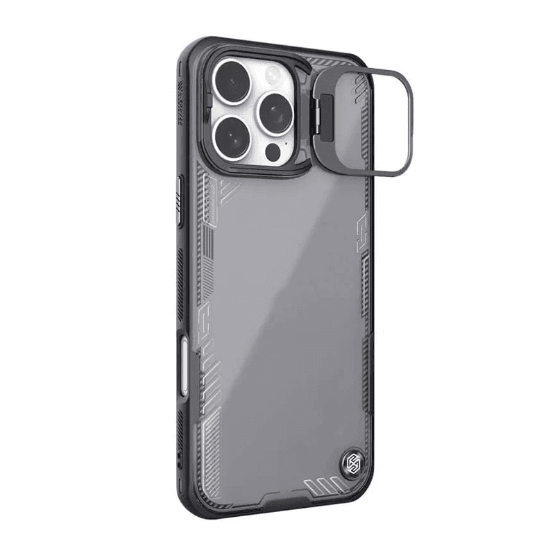 Чехол Nillkin Iceblade Prop для iPhone 16 Pro чёрный (с otvorom для kameru) - Maske za telefone