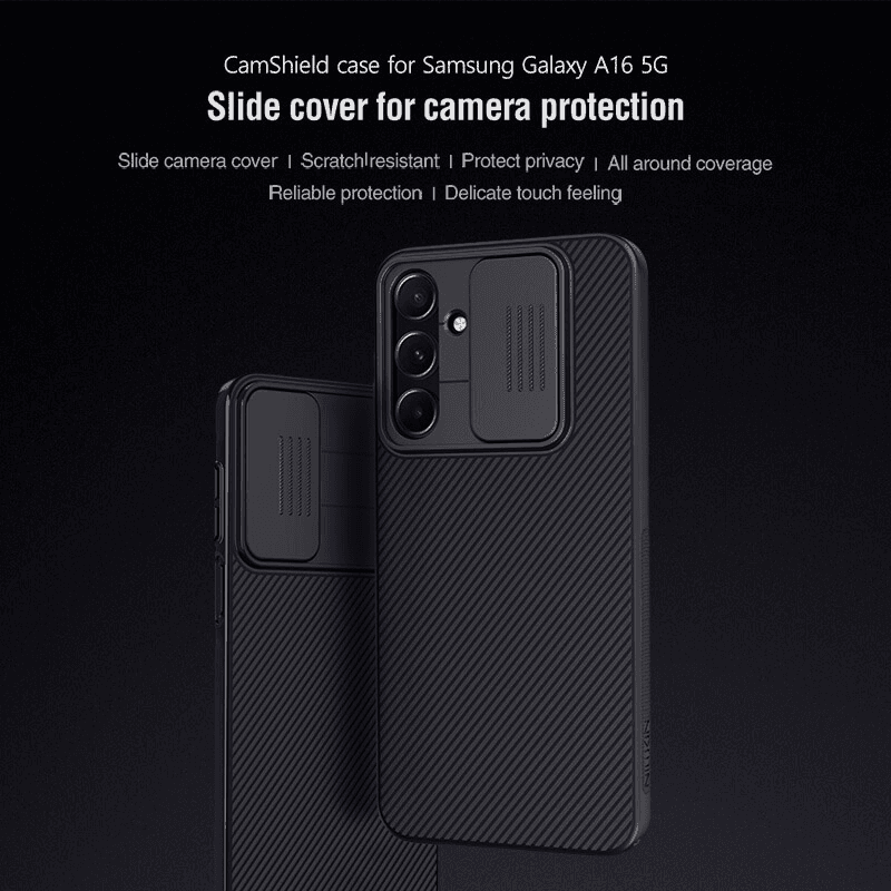 Nillkin case CamShield for Samsung A16 5G/ A166B black - Maske za telefone