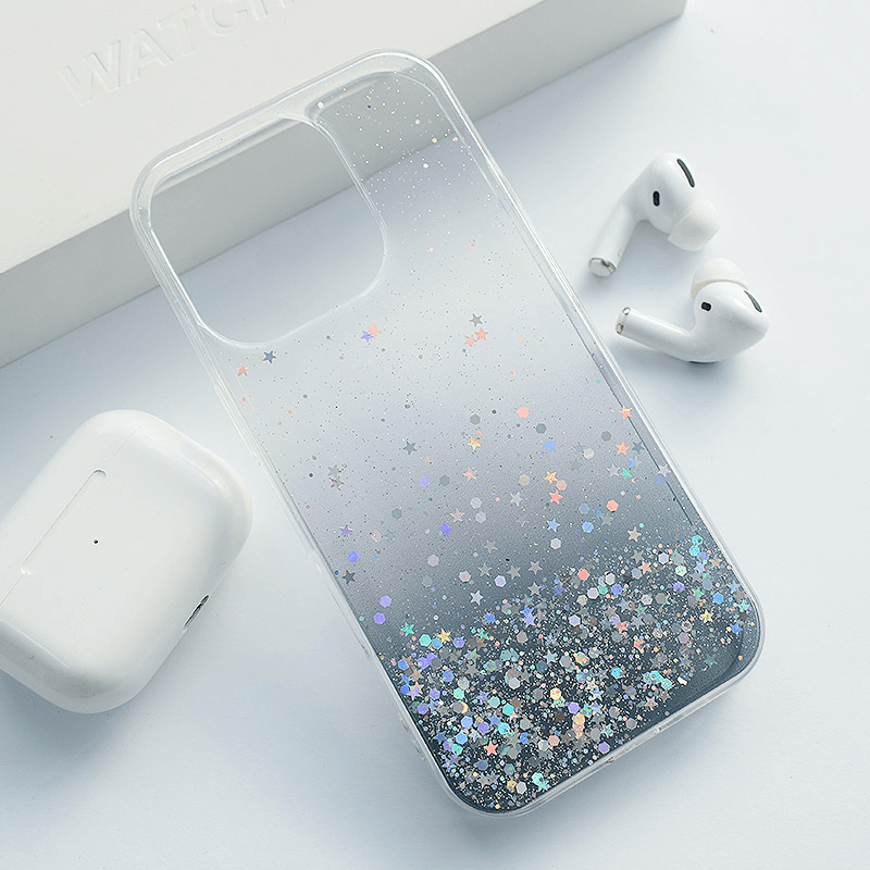 Maska Stardust za iPhone 16 Pro boja black, pink, purple, silver, turquoise - Maske za telefone