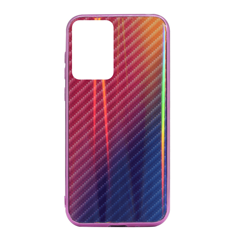 Maska Carbon glass za Samsung S20 Plus/ G985F boja orange, black, pink, blue - Maske za telefone