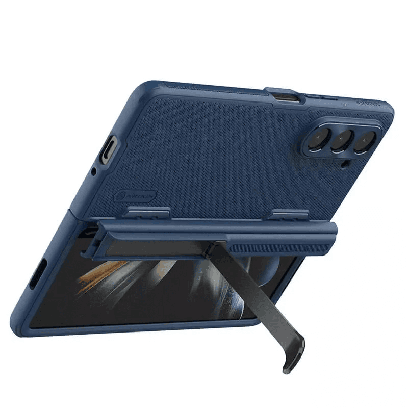 Чехол Nillkin Super Frosted Shield Fold для Samsung Galaxy Z Fold 5 5G/ F946B синий - Maske za telefone