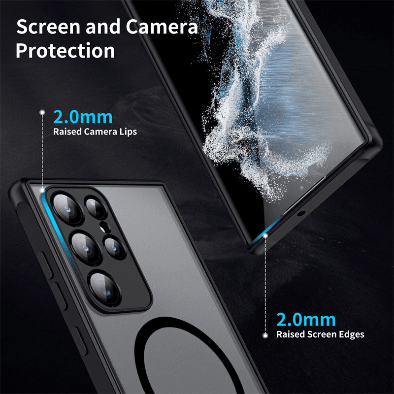 Maska Matte Mag Case za Samsung A06/ A065F boja black, blue - Maske za telefone
