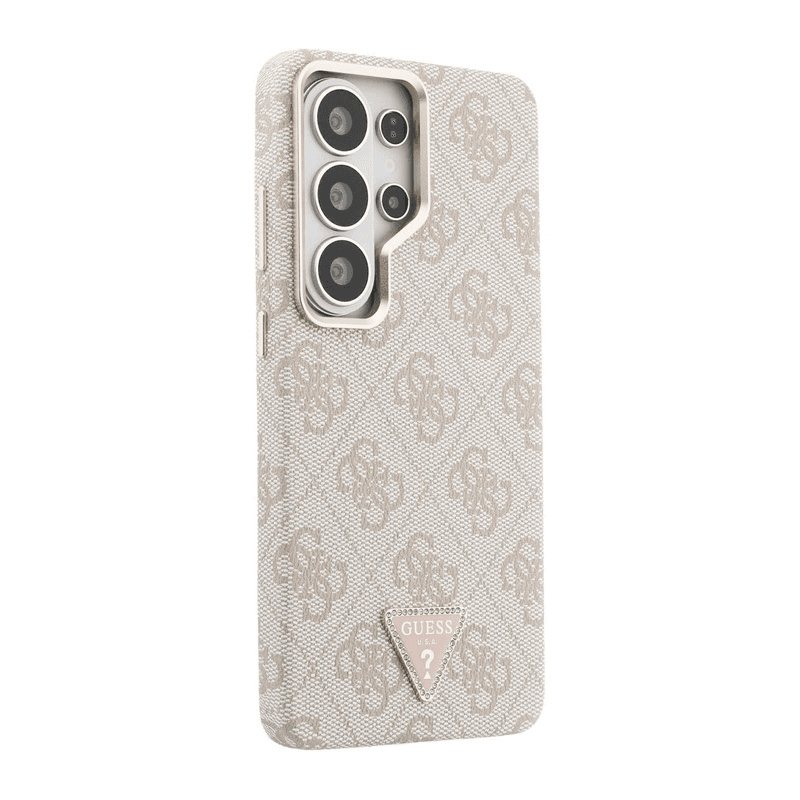 Maska Guess 4G Triangle Logo MagSafe za Samsung S26 Ultra/ S948B boja black, pink - Maske za telefone