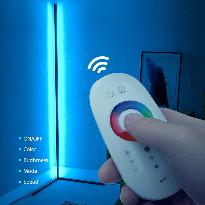 Podna lampa RGB SJ-RFL01 bela - Stona lampa